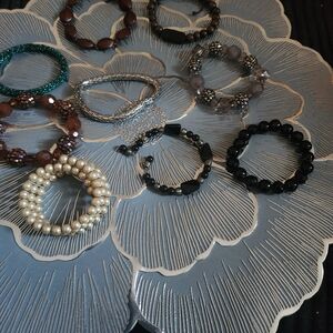 Lot Of 9 Bracelets